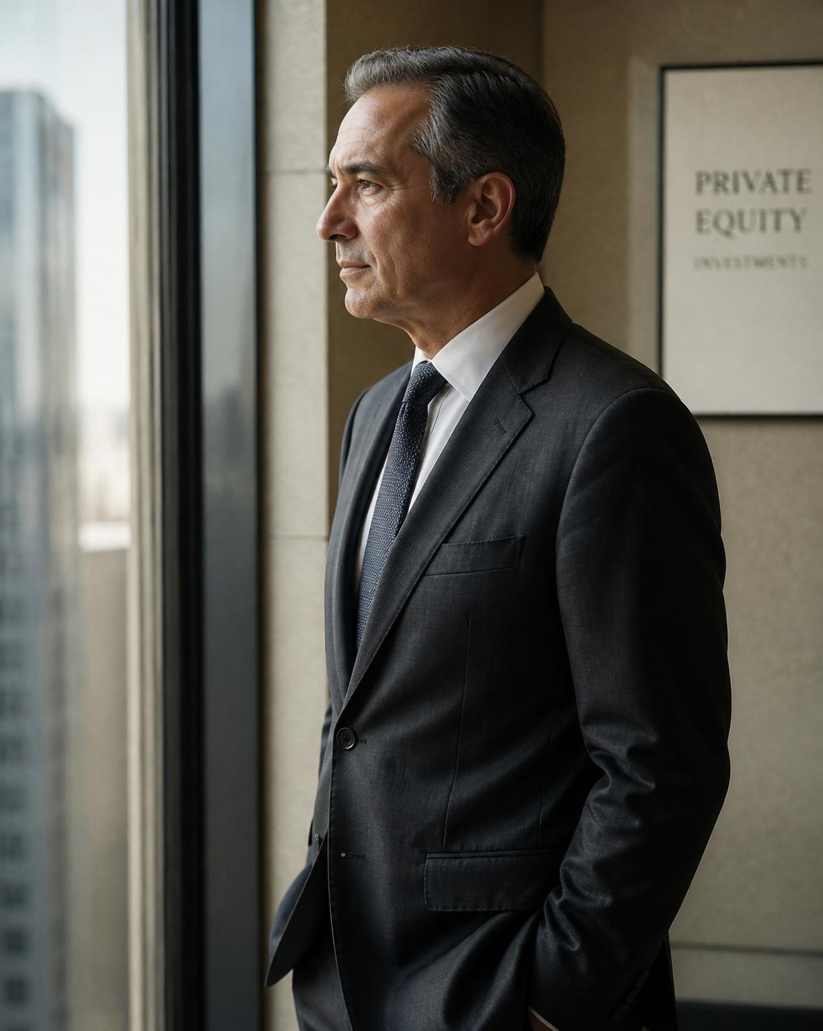 Senior fractional CFO reviewing the quarterly forecast